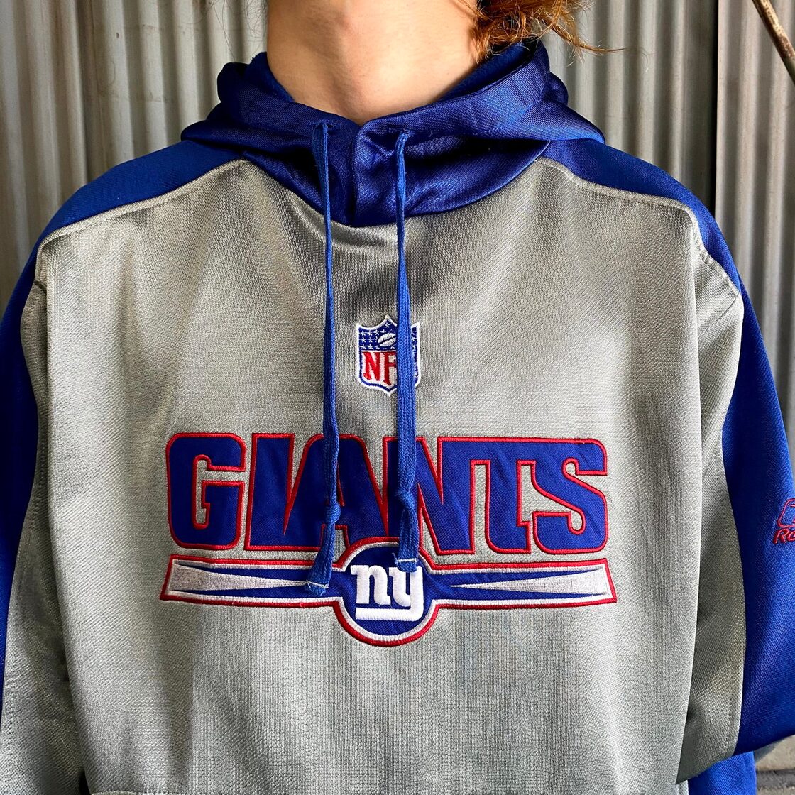 Reebok リーボック NFL チーム系 スウェットパーカー メンズXL 古着 