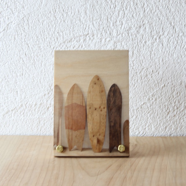 Wood Sign / ウッドプリントスタンド  A5サイズ