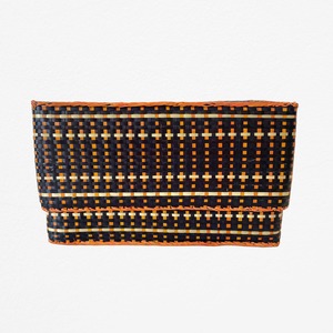 Rectangular colourful basket M w27cm×16.5cm×h15cm四角カラフル蓋付き収納かご