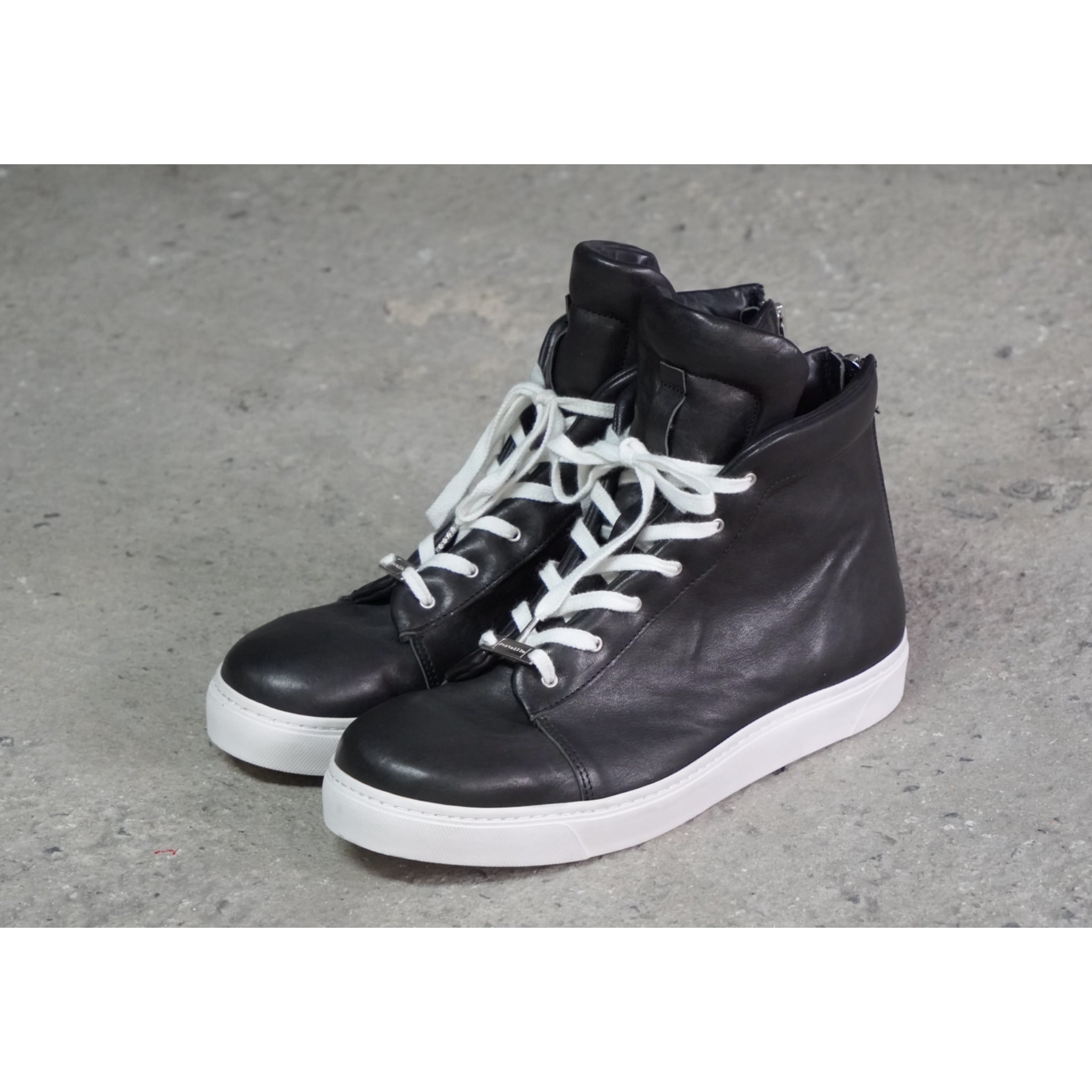 PL2005-LSN705C_leather sneakers_size42(41.5)