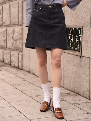 A.P.C. / vintage denim skirt.