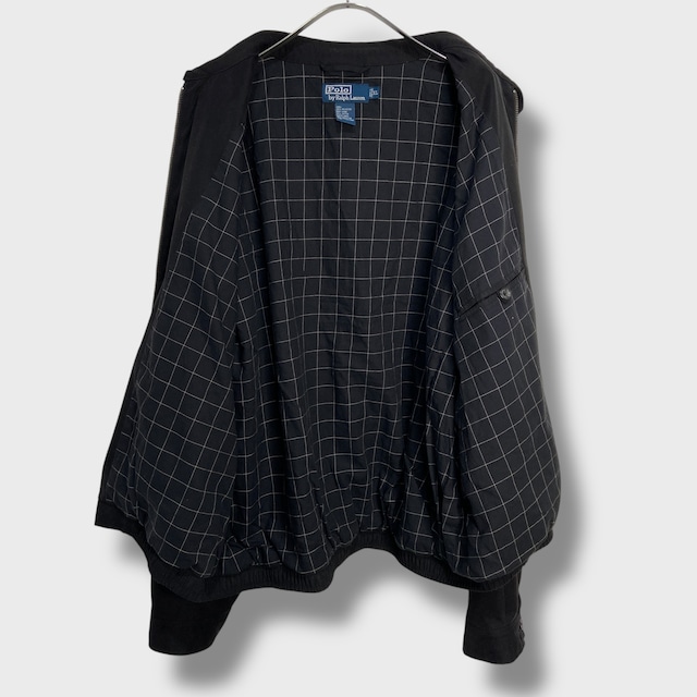 ラルフローレン　スウィングトップ　ハリントンジャケット　ブルゾン　ブラック　XL