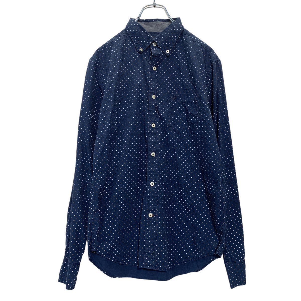 ドットシャツ　vintage shirt ボタンダウン