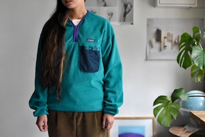 90's- -old- "patagonia" "capilene fleece pullover" "kayak" "made in usa"