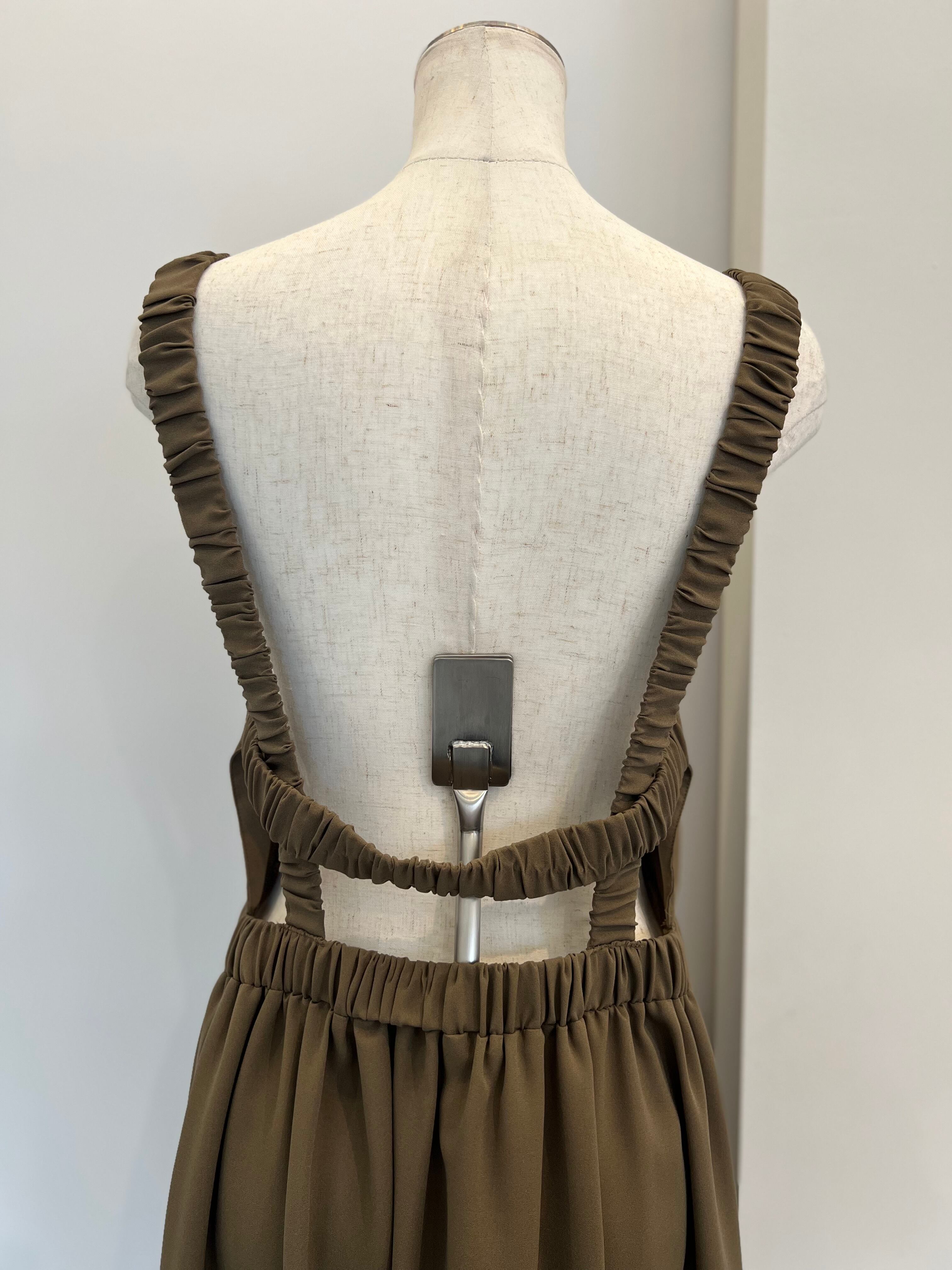 【PASSIONE】バックデザインジャンパースカート 516108