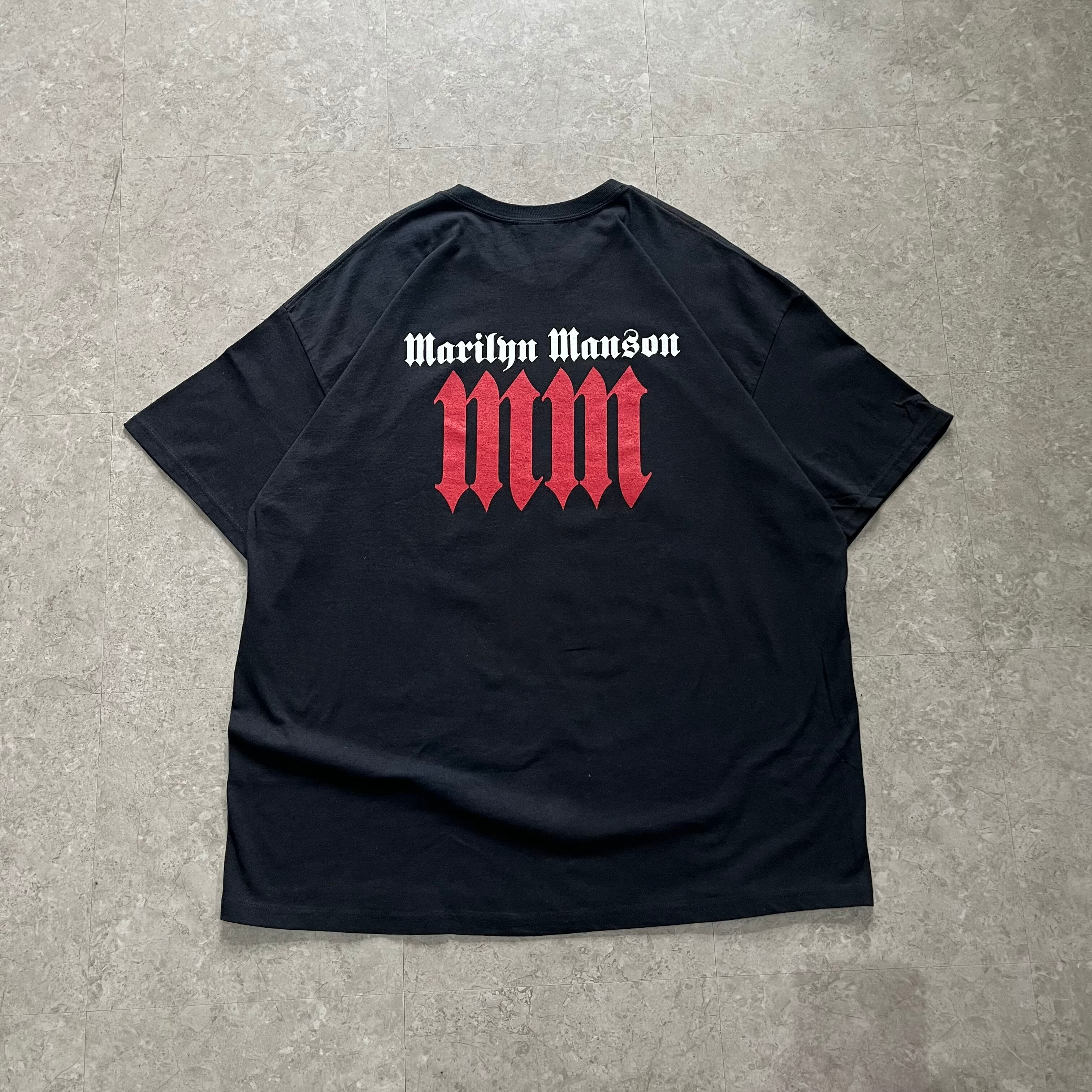 Marilyn Manson Tシャツ 2004s Marilyn Manson photo print T-shirt【仙台店】 | What'z up