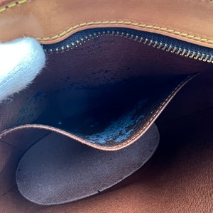 LOUIS VUITTON ルイヴィトン ドルーオ  レザー ショルダーバッグ ブラウン A-12286