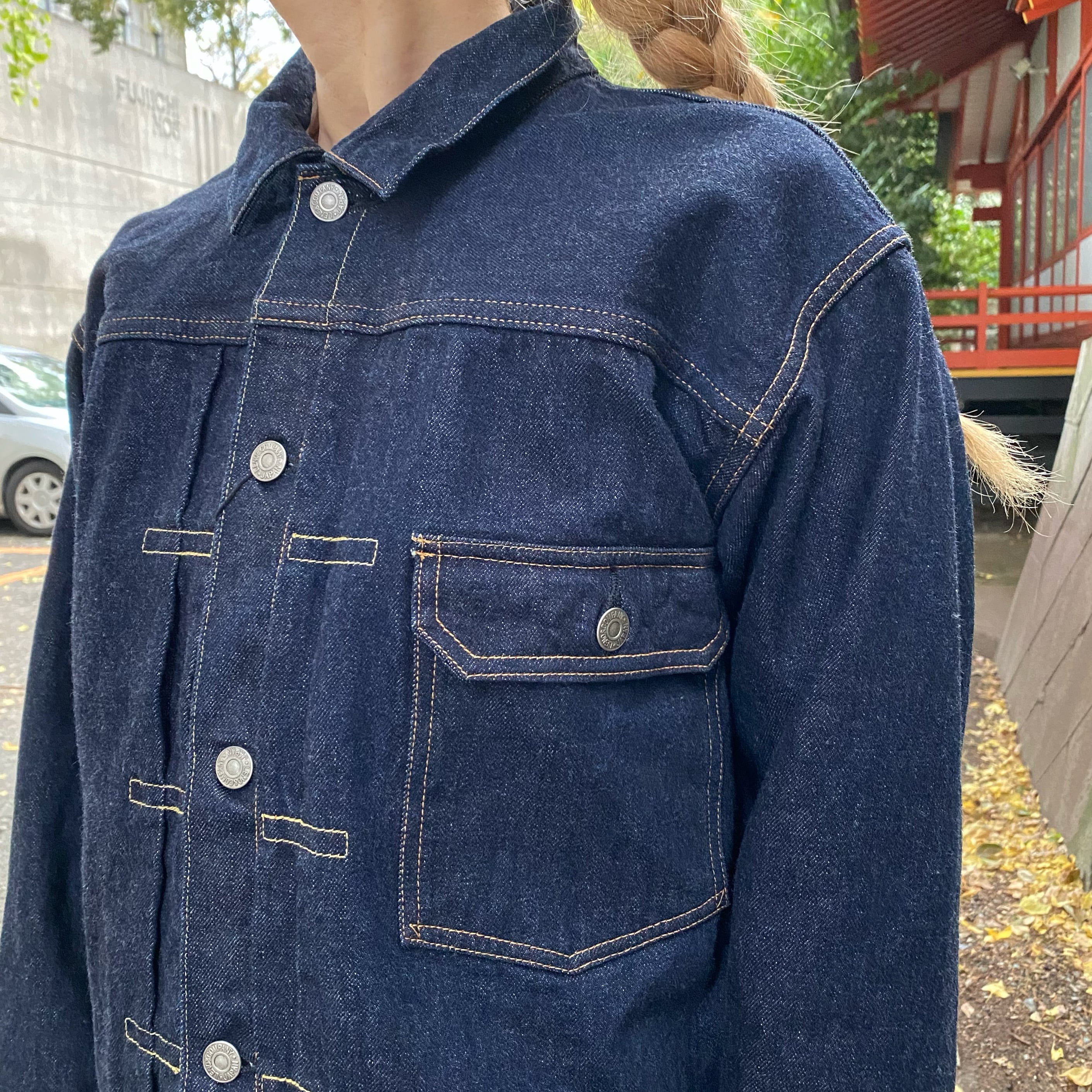 LENO&CO BRENDA BIG TRUCKER JACKET プレゼントを選ぼう！ メンズ