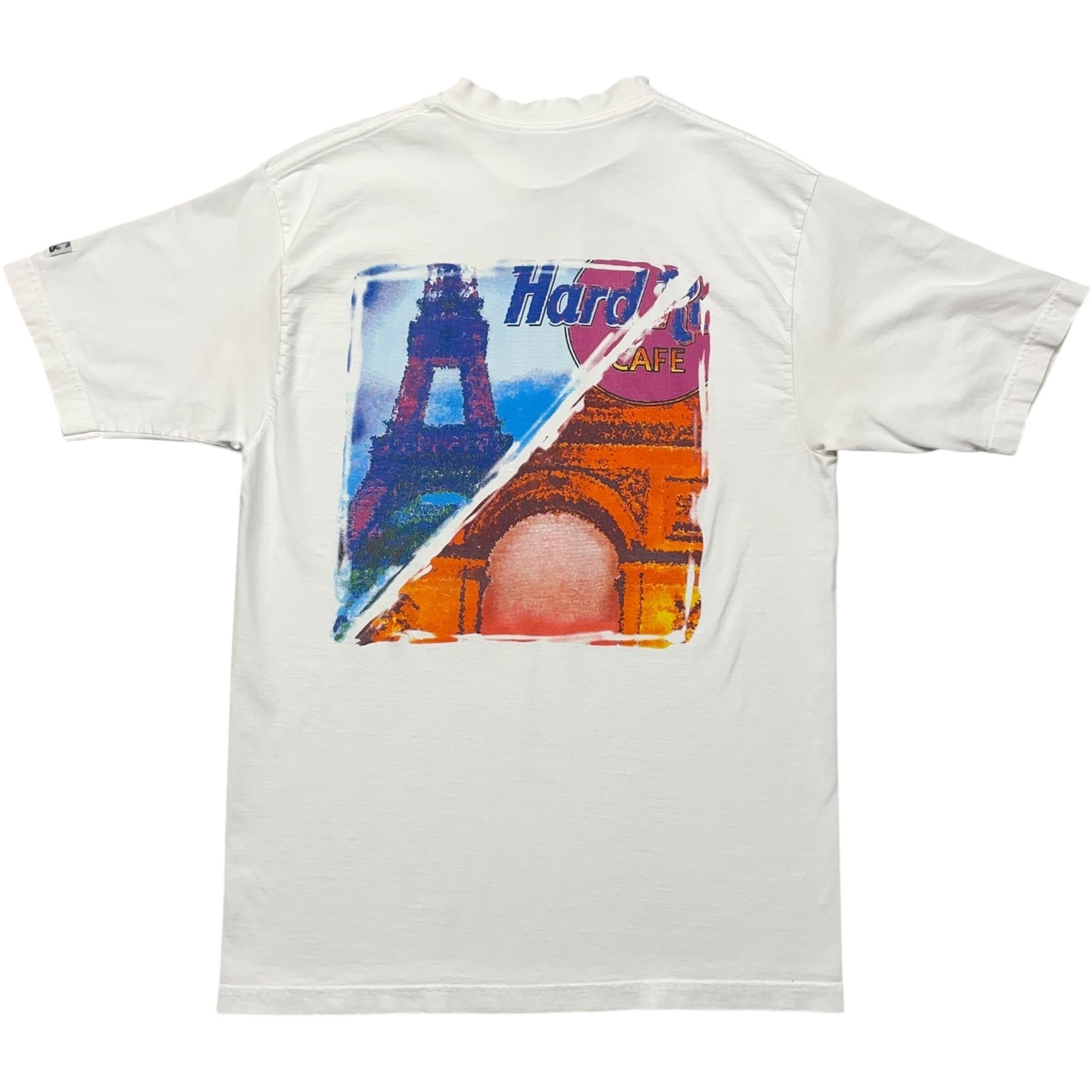 《M》 Hard Rock CAFE ハードロックカフェ Tシャツ プリント ホワイト no.8337