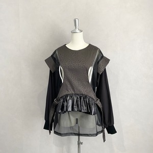 隙間 TOPS SUKE×レオパ【Lau made in japan】