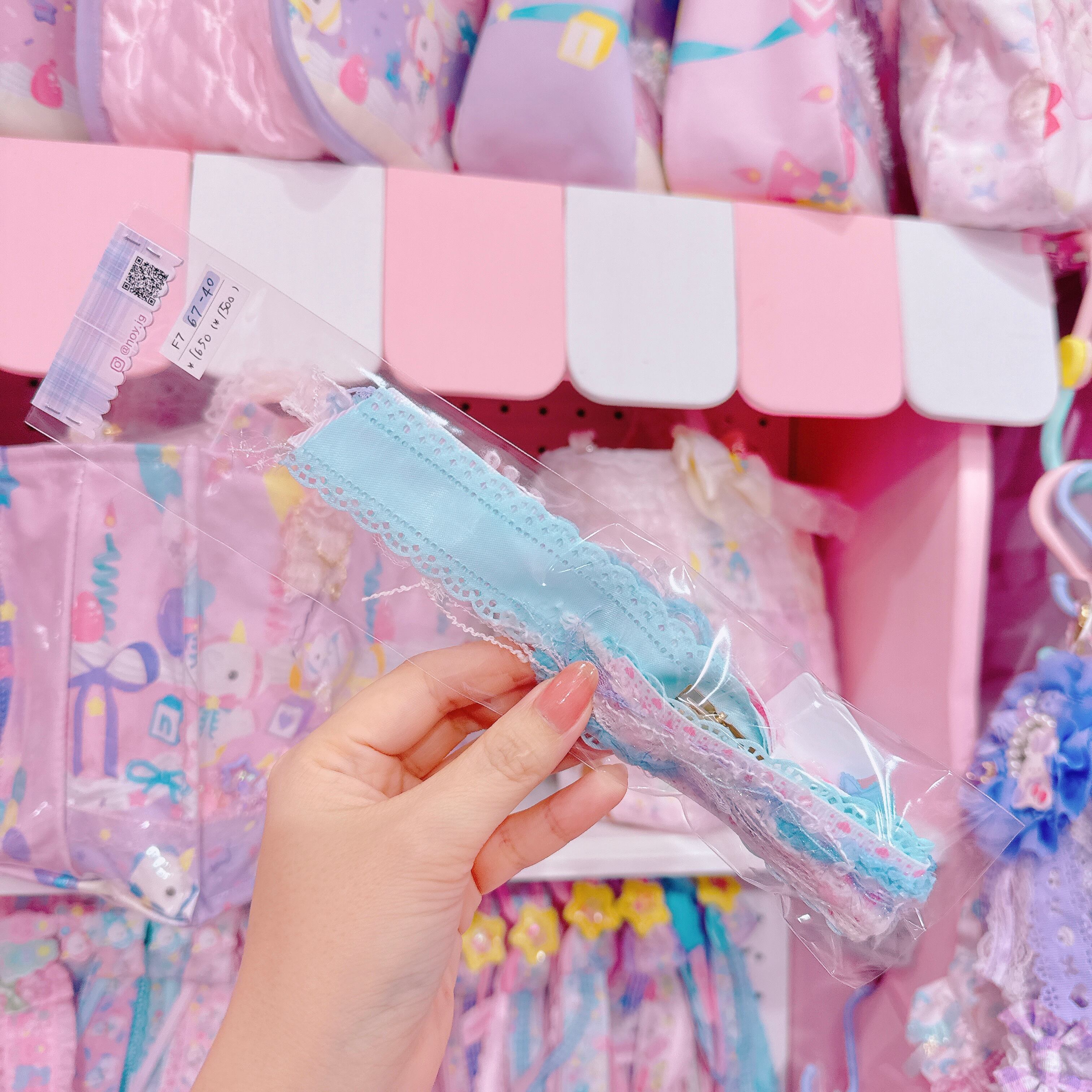【F7】67-40ゆめかわポニーオーヘアクリップ