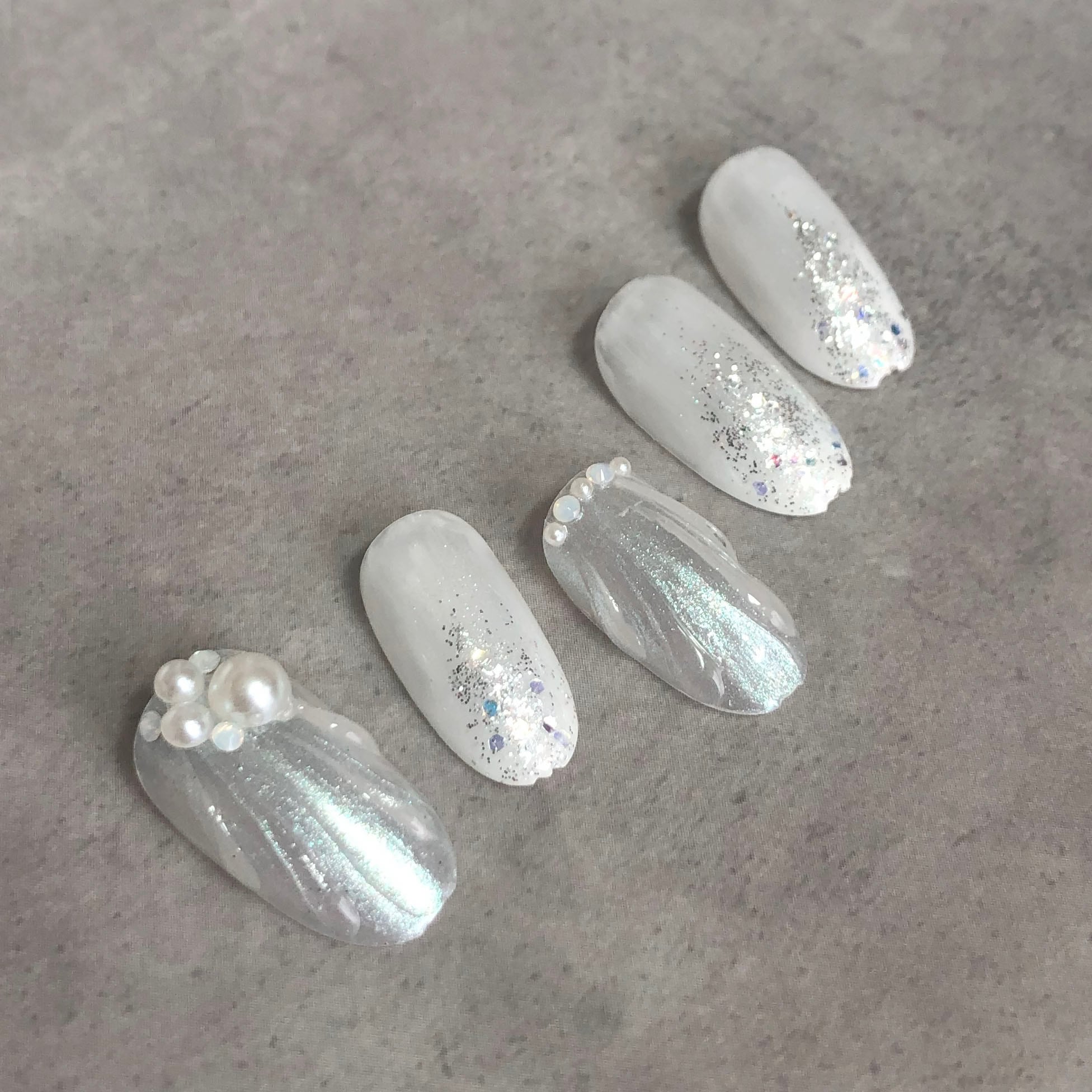 ︎ネイルパーツ/フラワー/パール/P-08