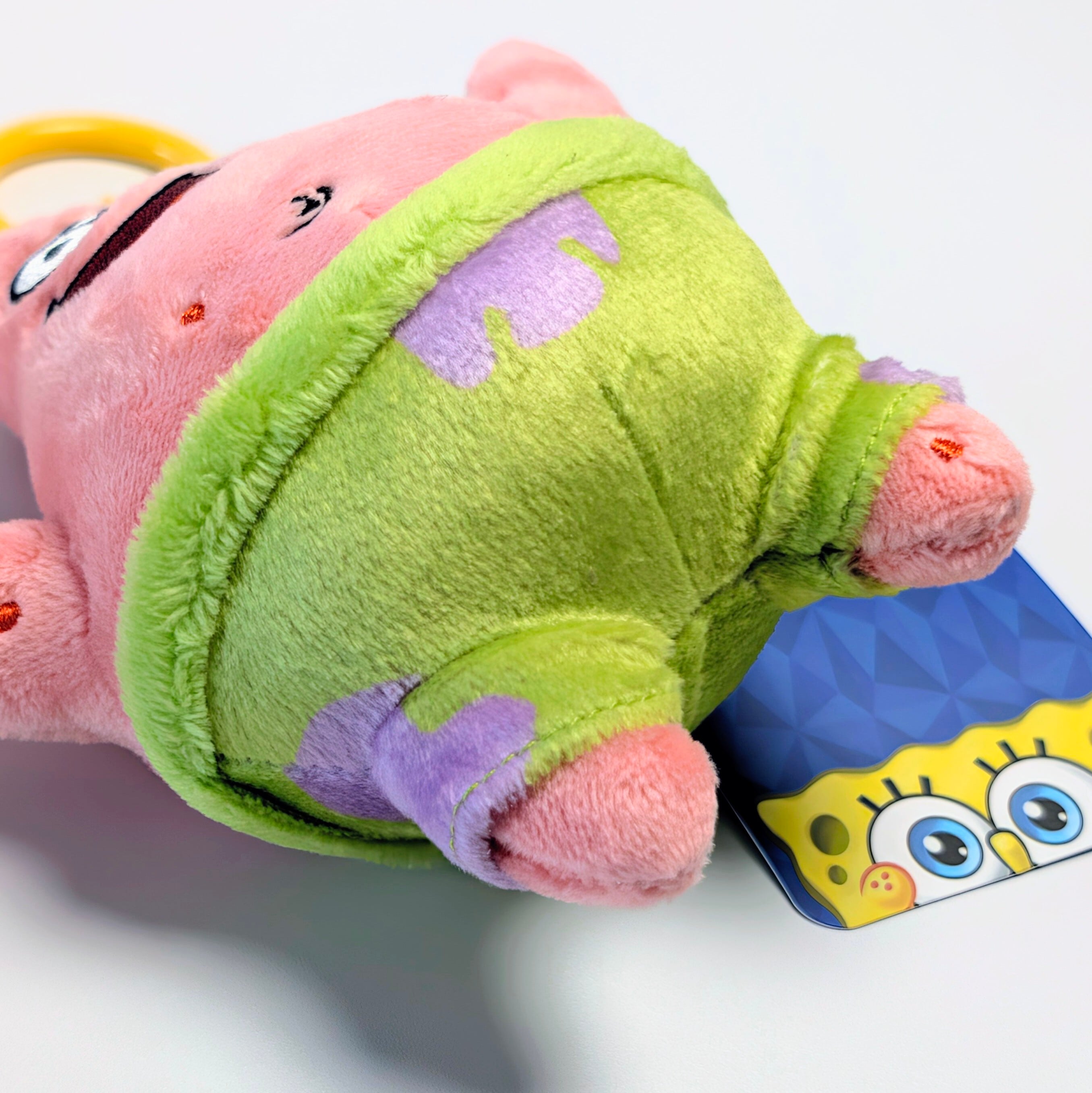 【 SpongeBob SquarePants ( スポンジボブスクエアパンツ ) 】パトリック ぬいぐるみキーホルダー / プラッシュキーホルダー / マスコット〚アメリカン雑貨 アメトイ〛