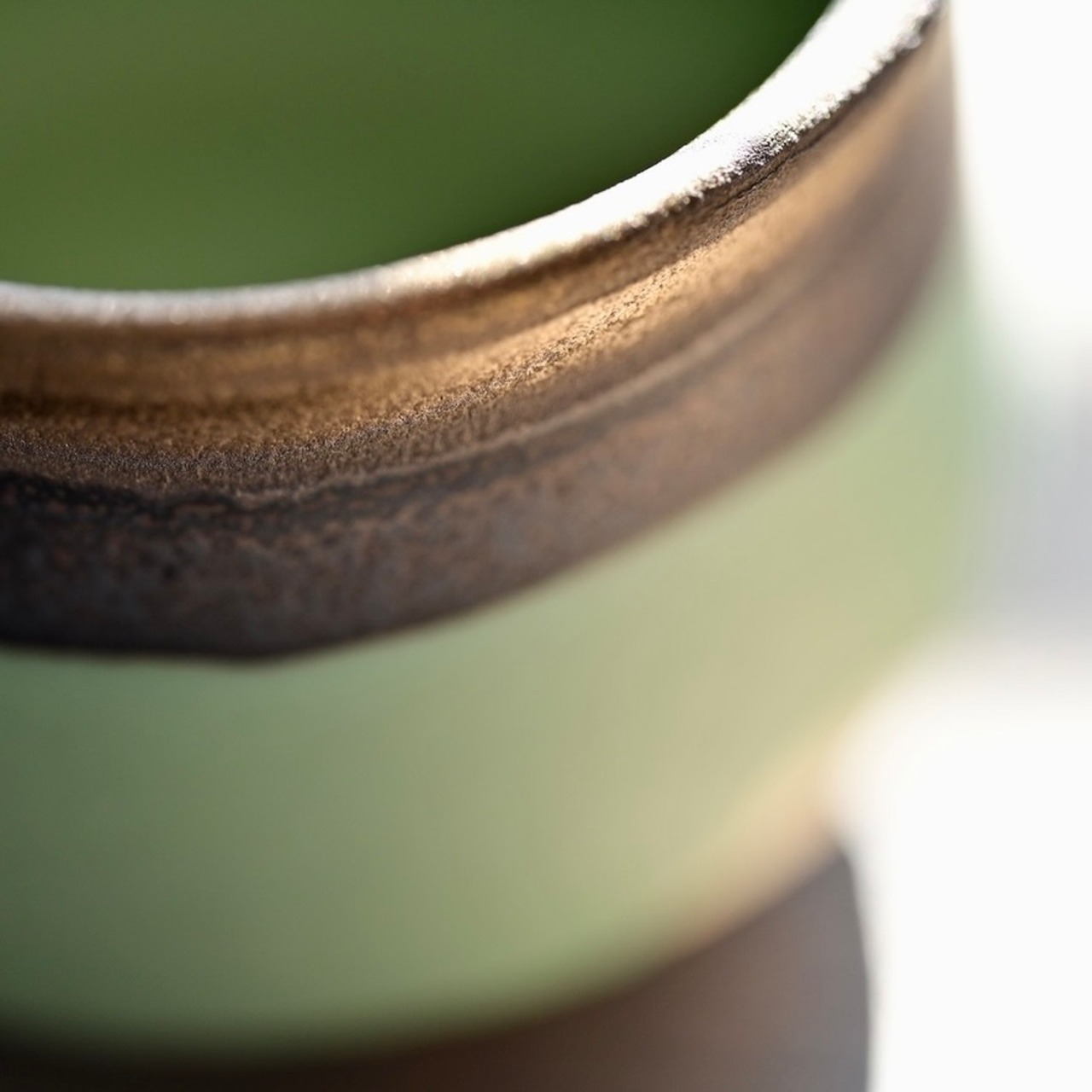 imi ceramics ［午前8時18分の黄緑 / Lime Green at 8:18 AM］COLOUR CLOCK SAKE CUP / 2104600000021