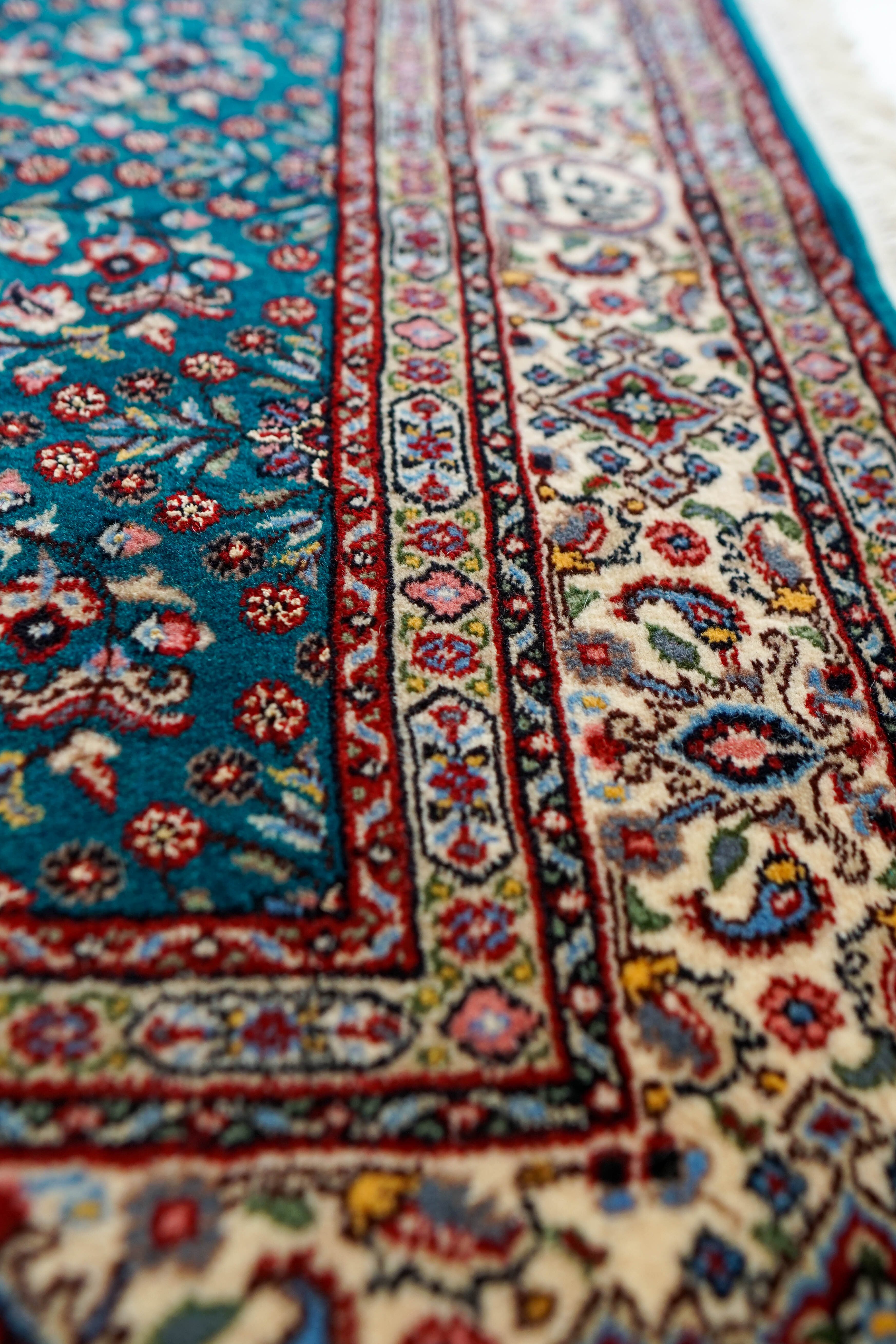 154×97cm ペルシャ 手織り絨毯　ムード産 154×97cm ペルシャ 手織り絨毯 ムード産 | Decorworks
