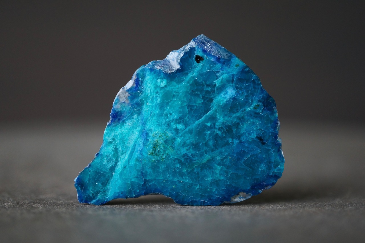 ペルー産クリソコラ(ブルーオパール) Chrysocolla (Blue Opal) 2253