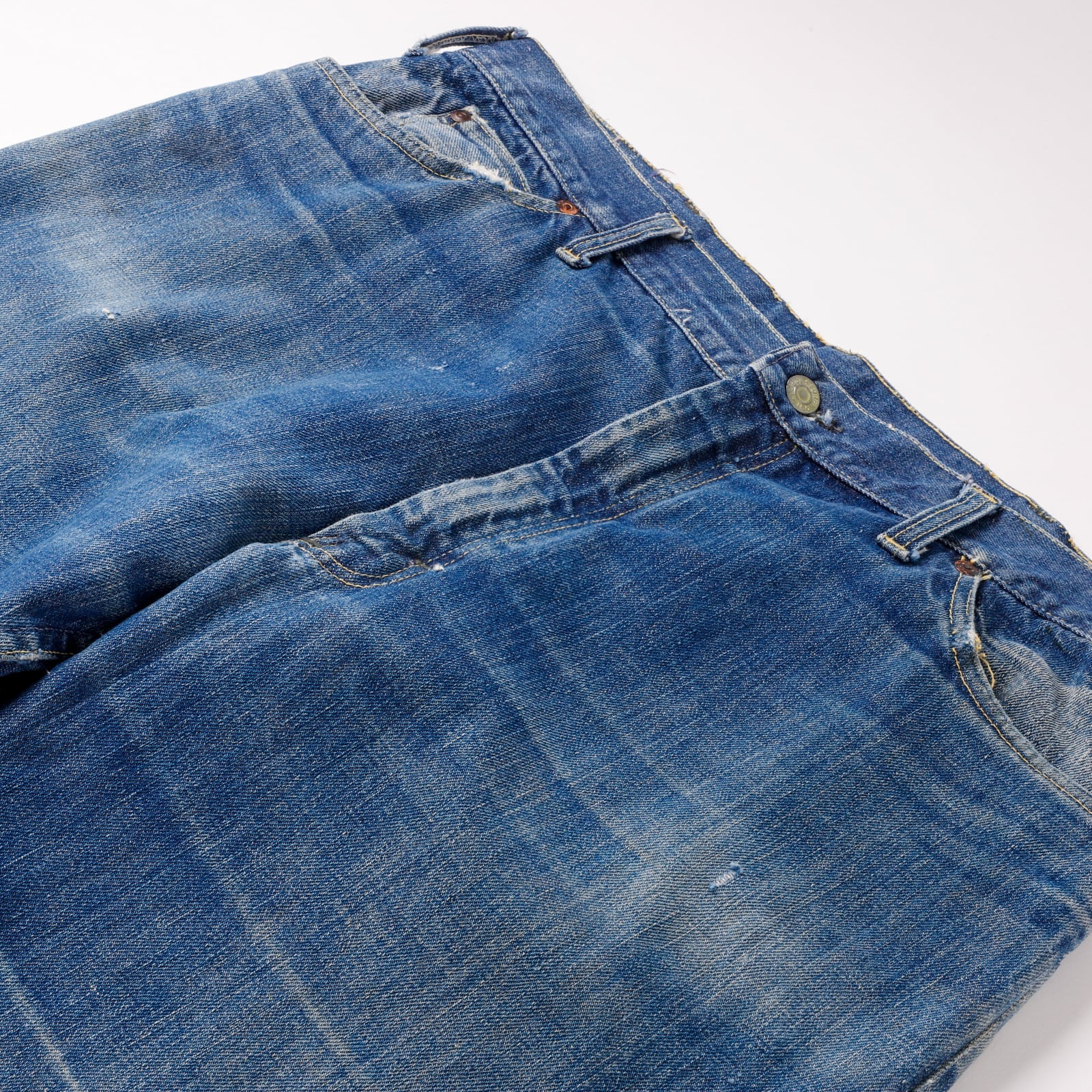 濃紺】50s FOREMOST special vintage denim made in USA 実寸W36 50