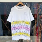 【Sz:M】90s 『花』Tシャツ