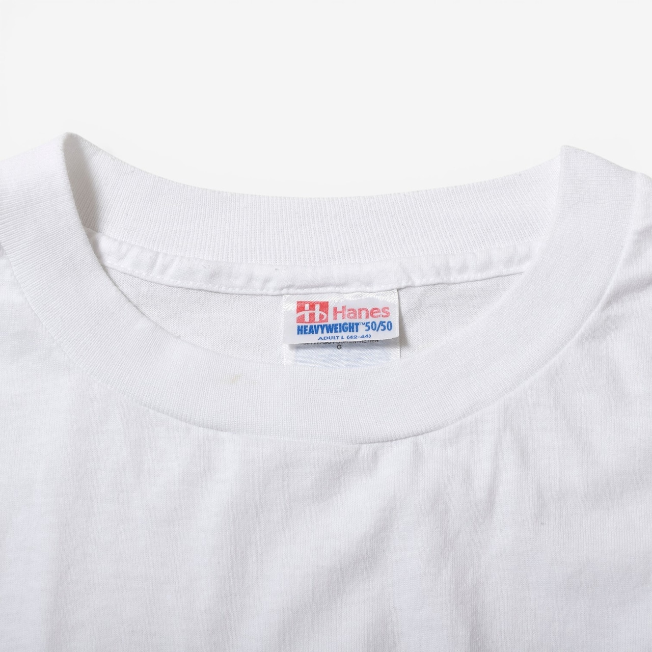90s Hanes "VAGITARIAN" ユーモア プリントTシャツ ホワイト