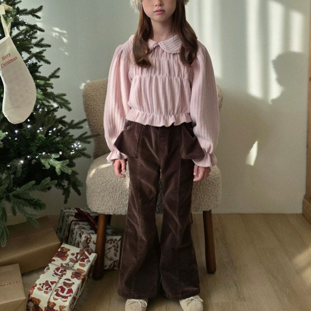 《予約》ellymolly ¨ celie pitch ruffle boot cut