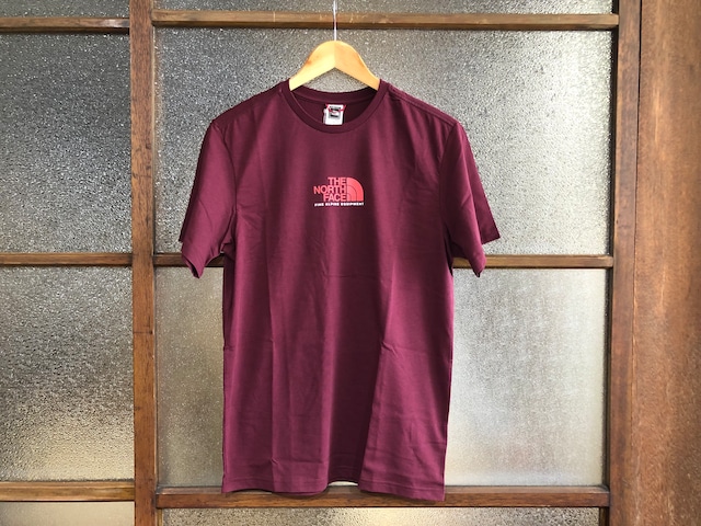 THE NORTH FACE FINE ALPINE EQUIPMENT TEE (REGAL RED)