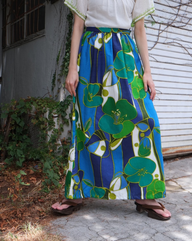 vintage/kawa no hana skirt.