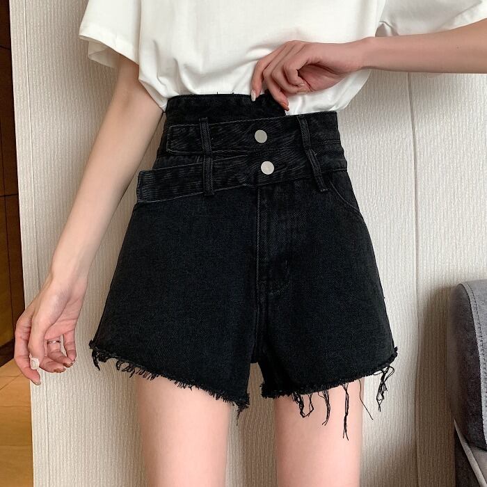 ハイウェストウェストルーズショーツ ブルマー 1号婦人18403667338