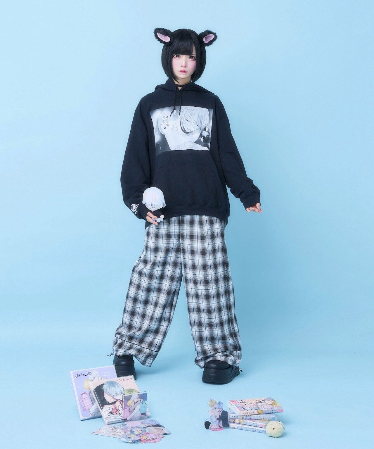 眠れぬ夜は奪いに来てね』コラボ はー♥はー♥はー♥BIGパーカー | Hauls