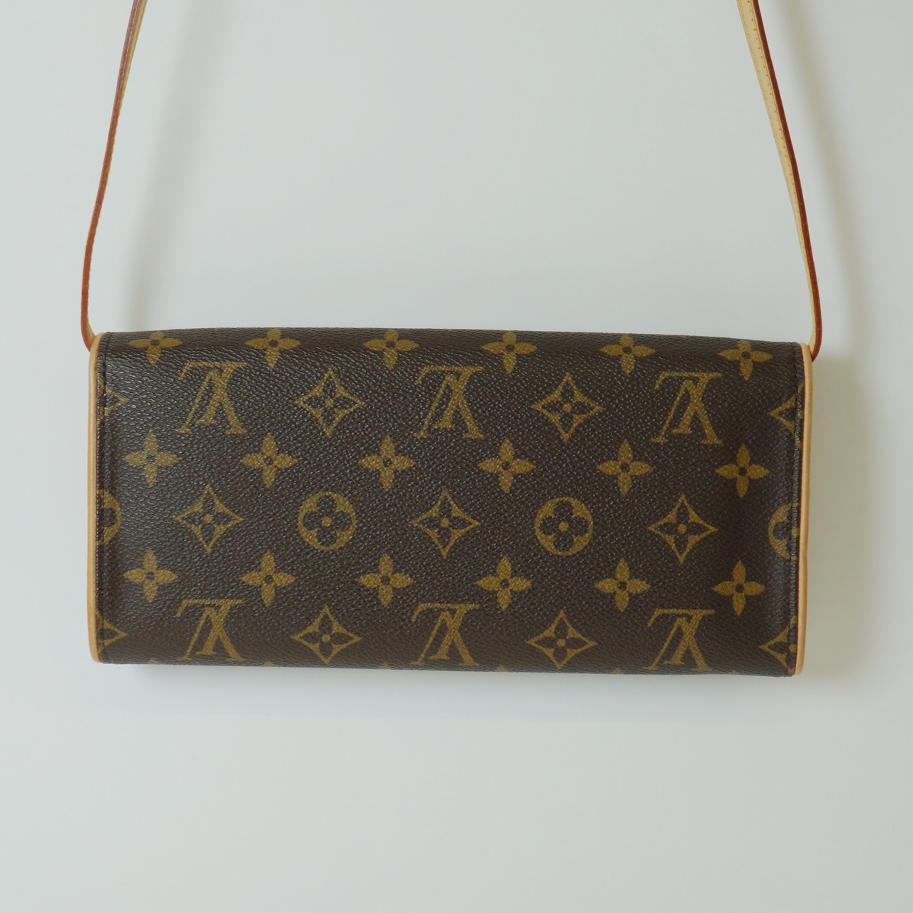 LOUIS VUITTON ルイヴィトン モノグラム ポシェット ツイン ショルダーバッグ GM M51852