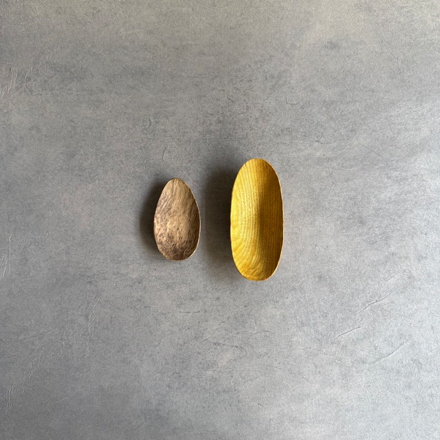 村上圭一   カキ  茶荷　90*50 / ウルシ  茶荷　130*55