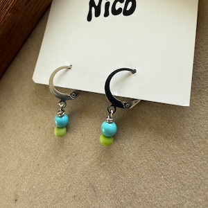 NC26075【サージカルステンレス:シルバー】nicoピアス
