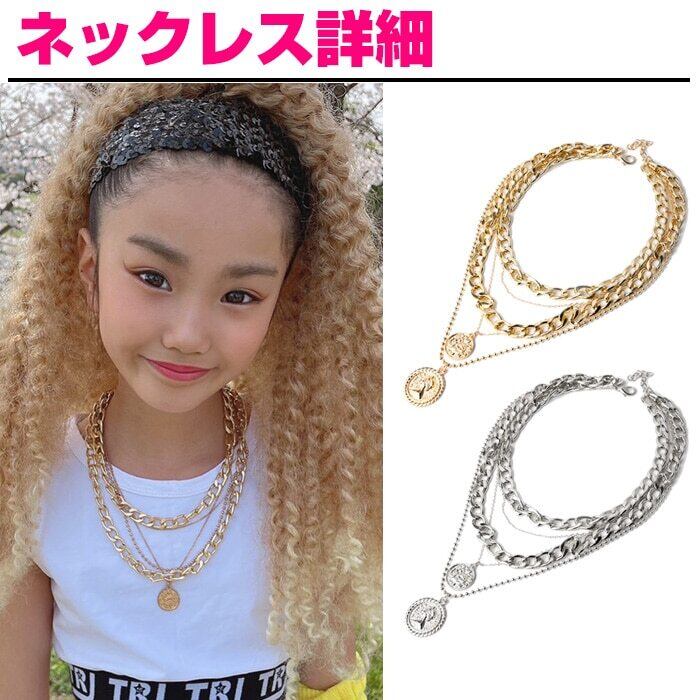 ネックレス ブレスレット 2点セット チェーンアクセサリー 太チェーン