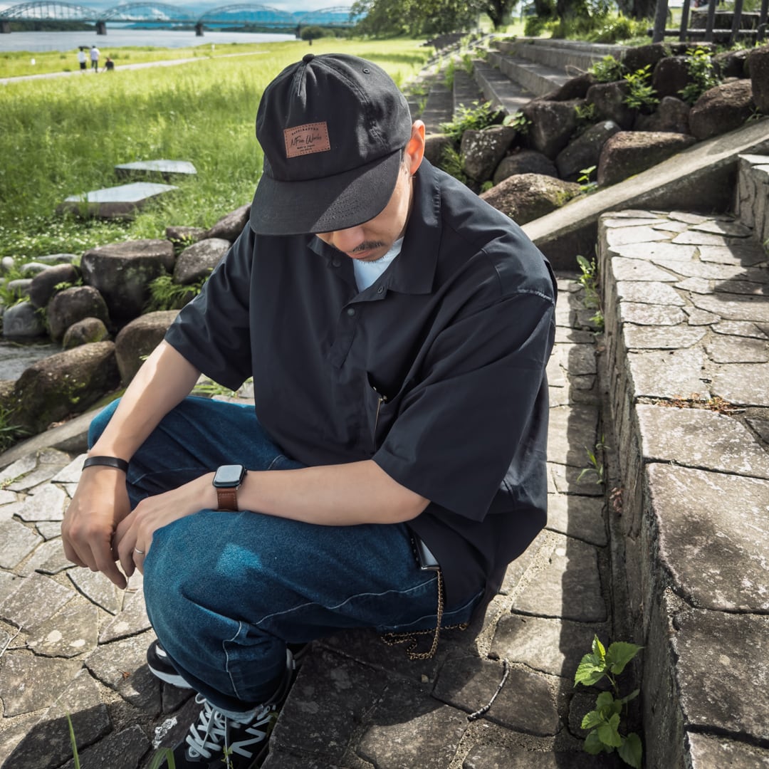 レザータグ 5パネルツイルキャップ | N FIVE（エヌファイブ