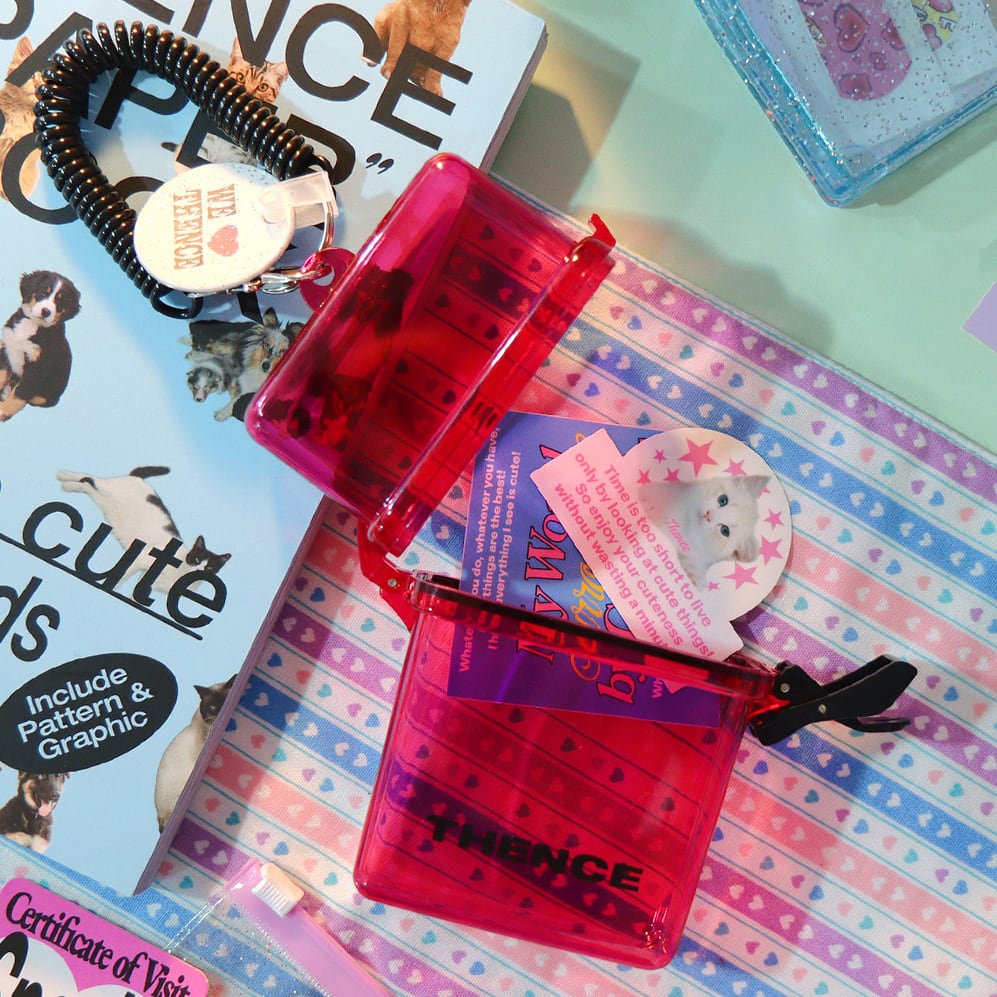 THENCE] WATERPROOF マルチケース（PINK） | moim - 韓国雑貨や小物の