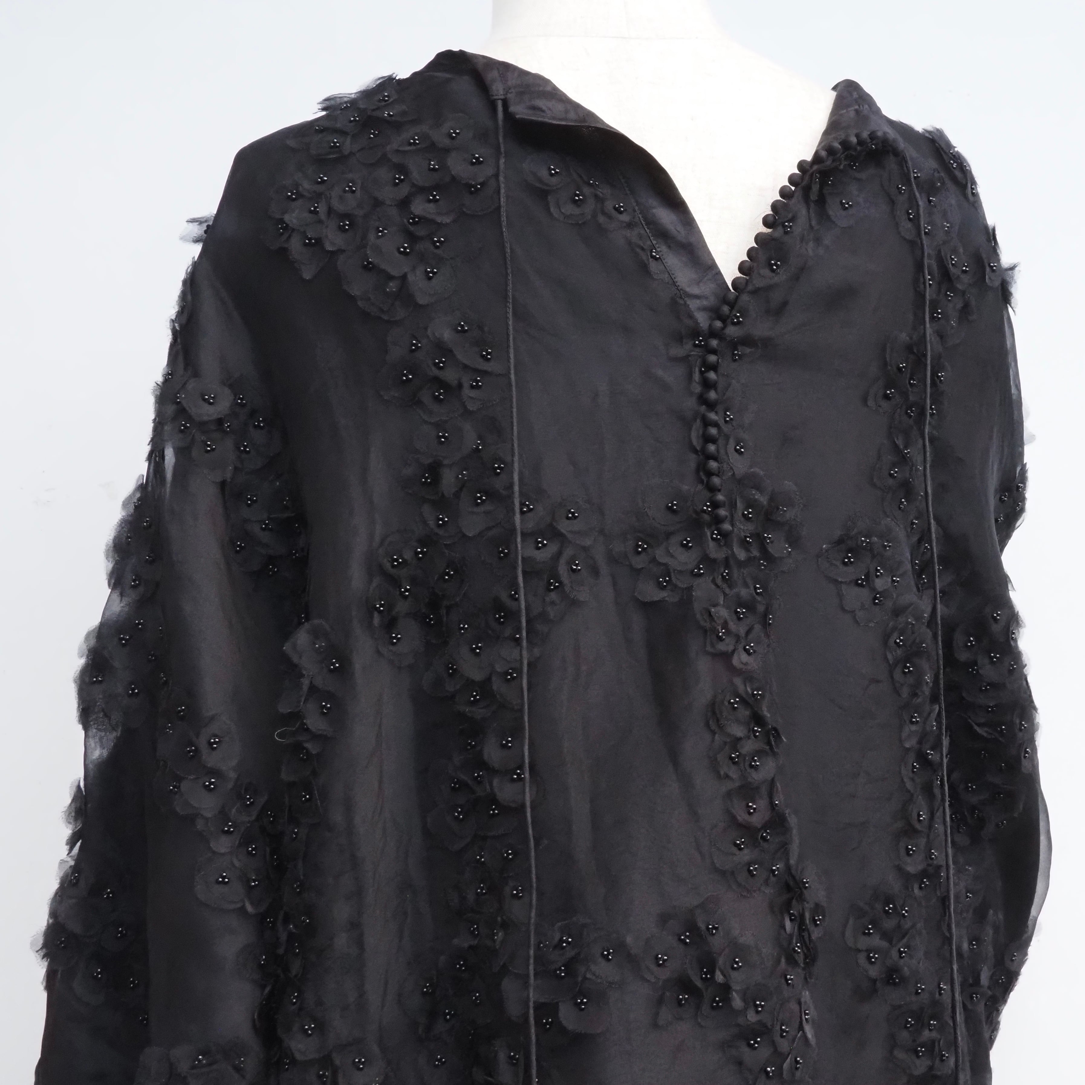 BUNON/Flower Layered SilkTunic/シルクチュニック