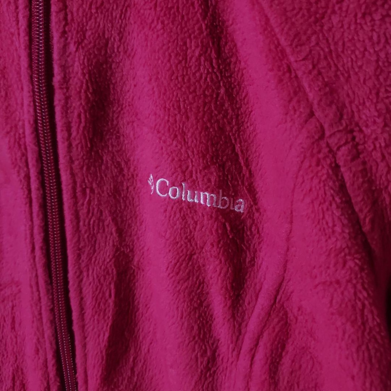 【コロンビア】海外製　フリース　ピンク　Ｍサイズ