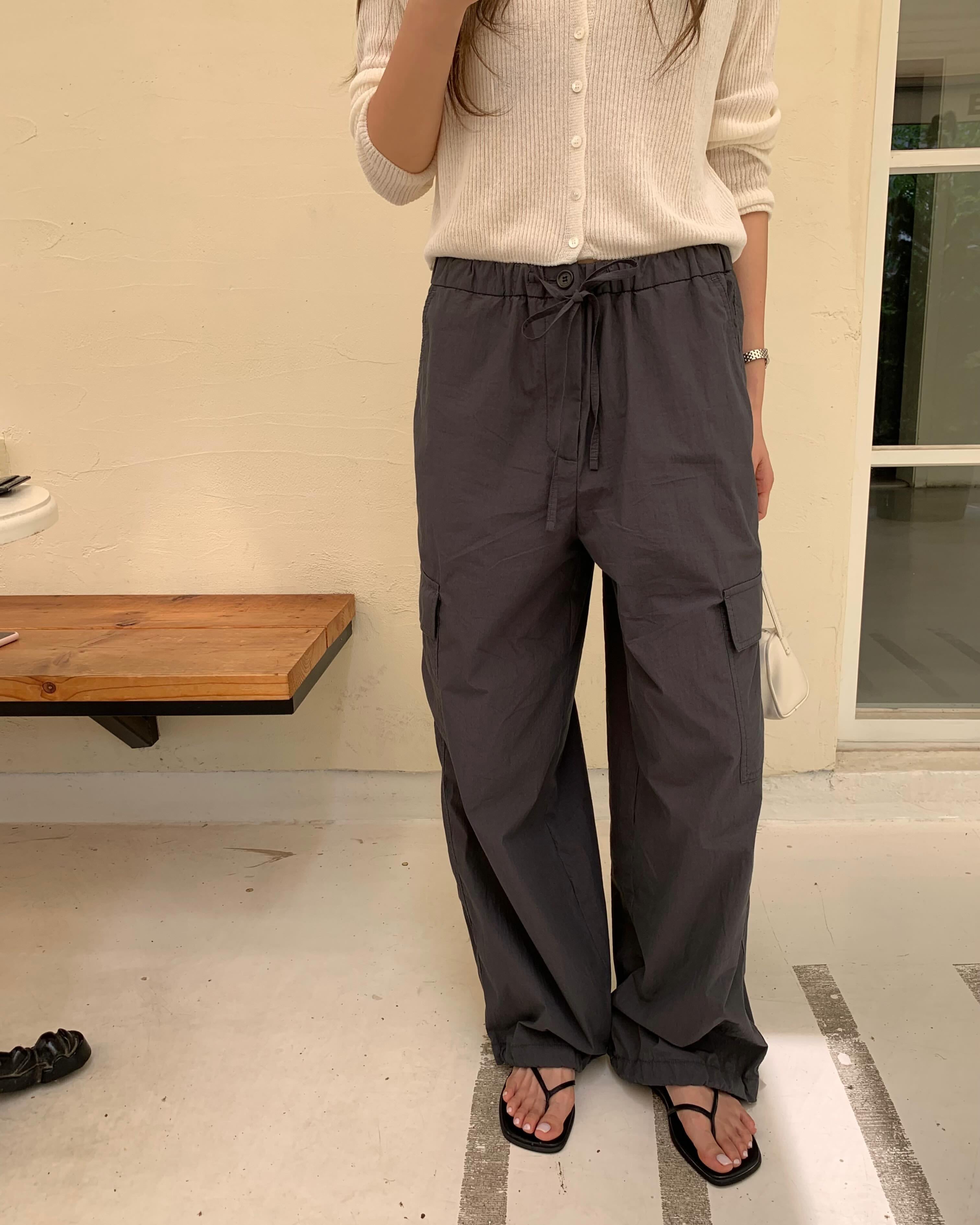 (予約)ounce / Washing cargo pants / 2color