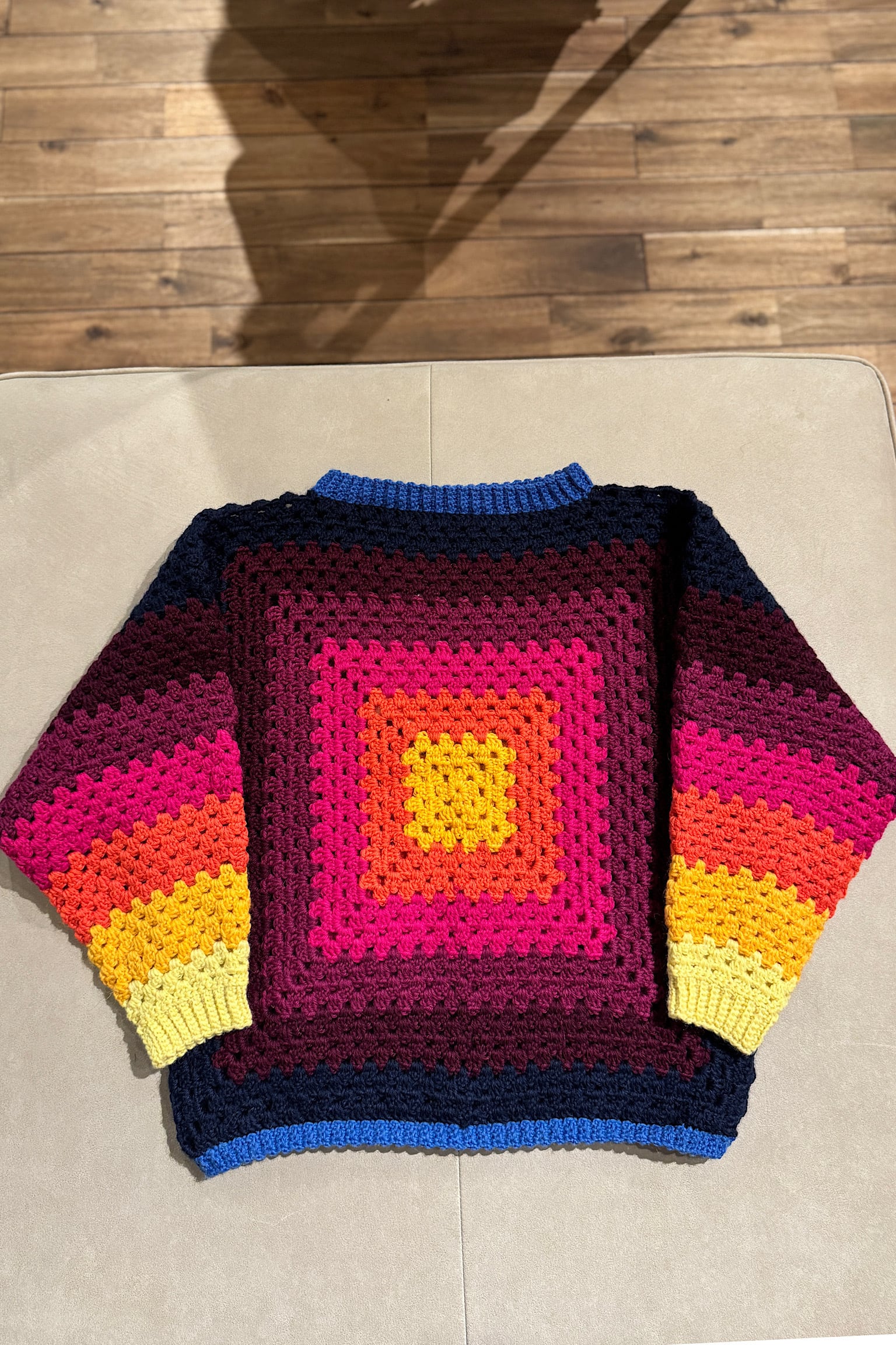 クロシェ ハンドメイドカラフルニット | DROOMTUIN_VINTAGE