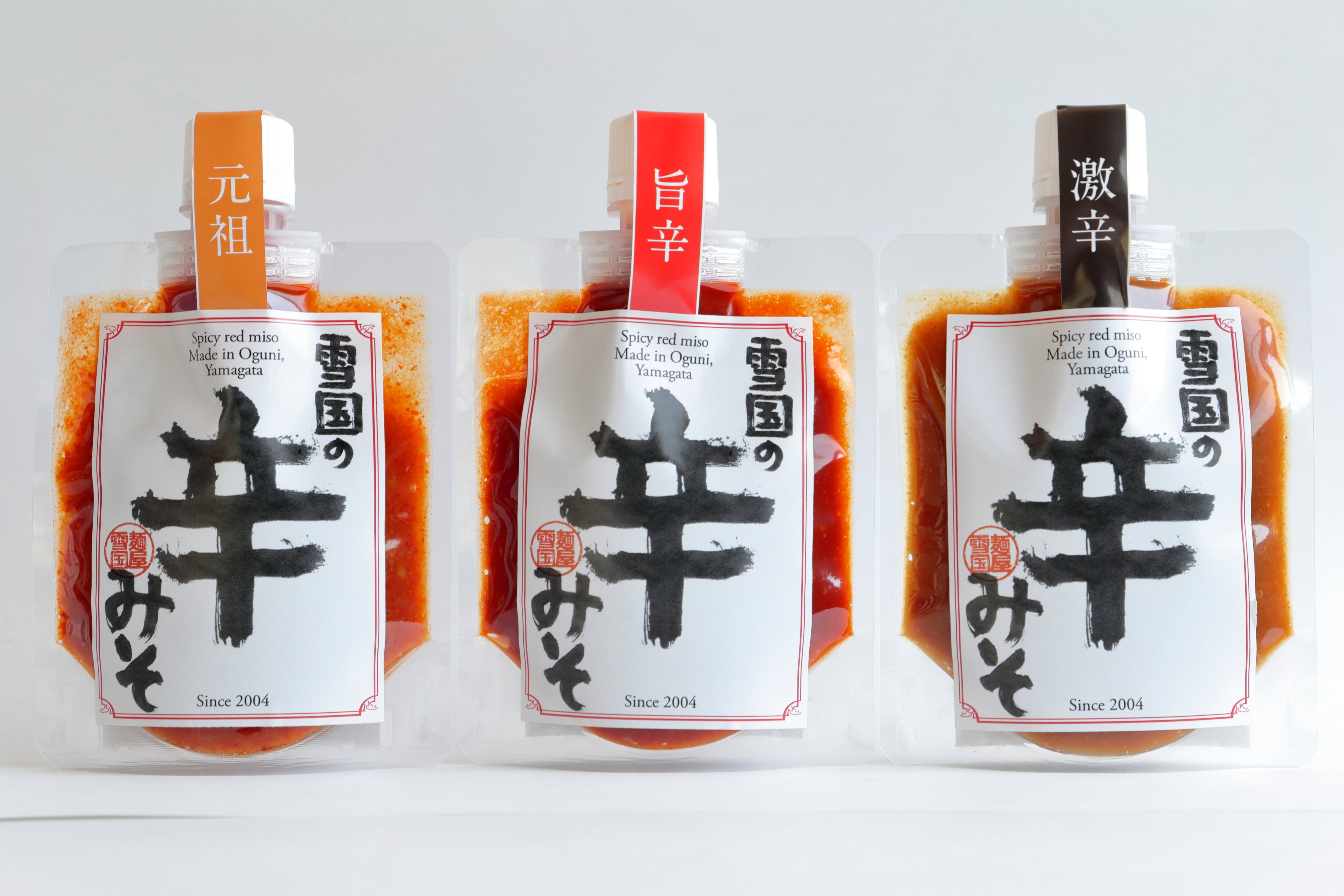 雪国の辛みそ【3種食べ比べセット】楽天デイリーランキング1位獲得