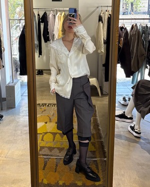 【26SS】OPEN YY オープン ワイワイ / WRAP OVER BERMUDA SHORTS / バミューダパンツ