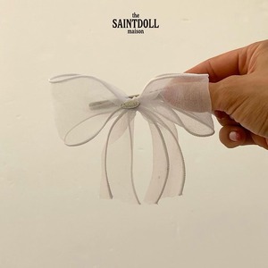 [SAINTDOLL] wire ribbon pin / [세인트돌] 와이어리본핀