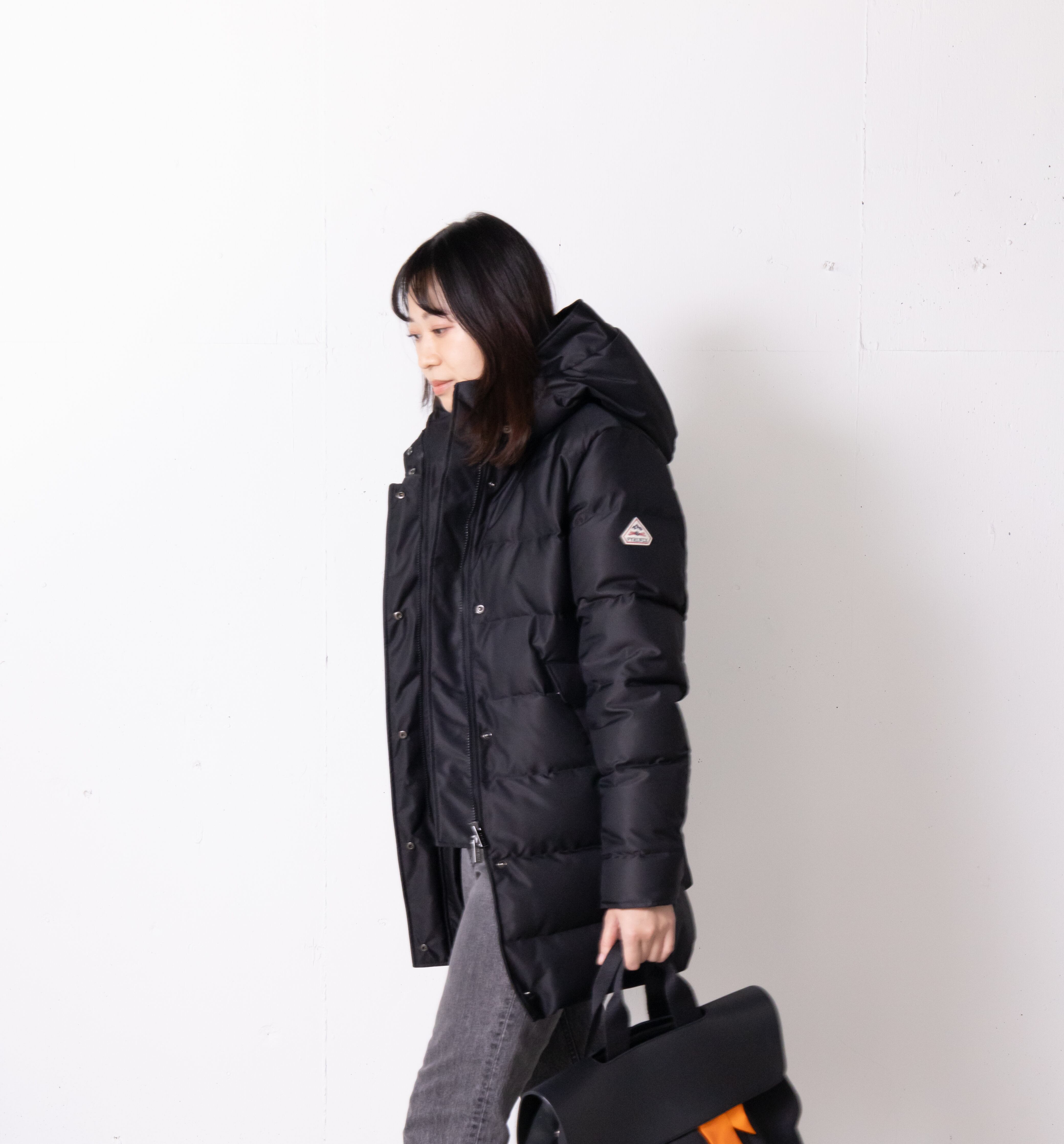 PYRENEX ネイビー フェニックスダウンジャケット 36 ロングダウン PYRENEX】PHENIX ロングダウンジャケット | VIA SOLFERINO