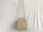 AMERICA 1990’s OLD COACH “Off White Leather” Shoulder bag