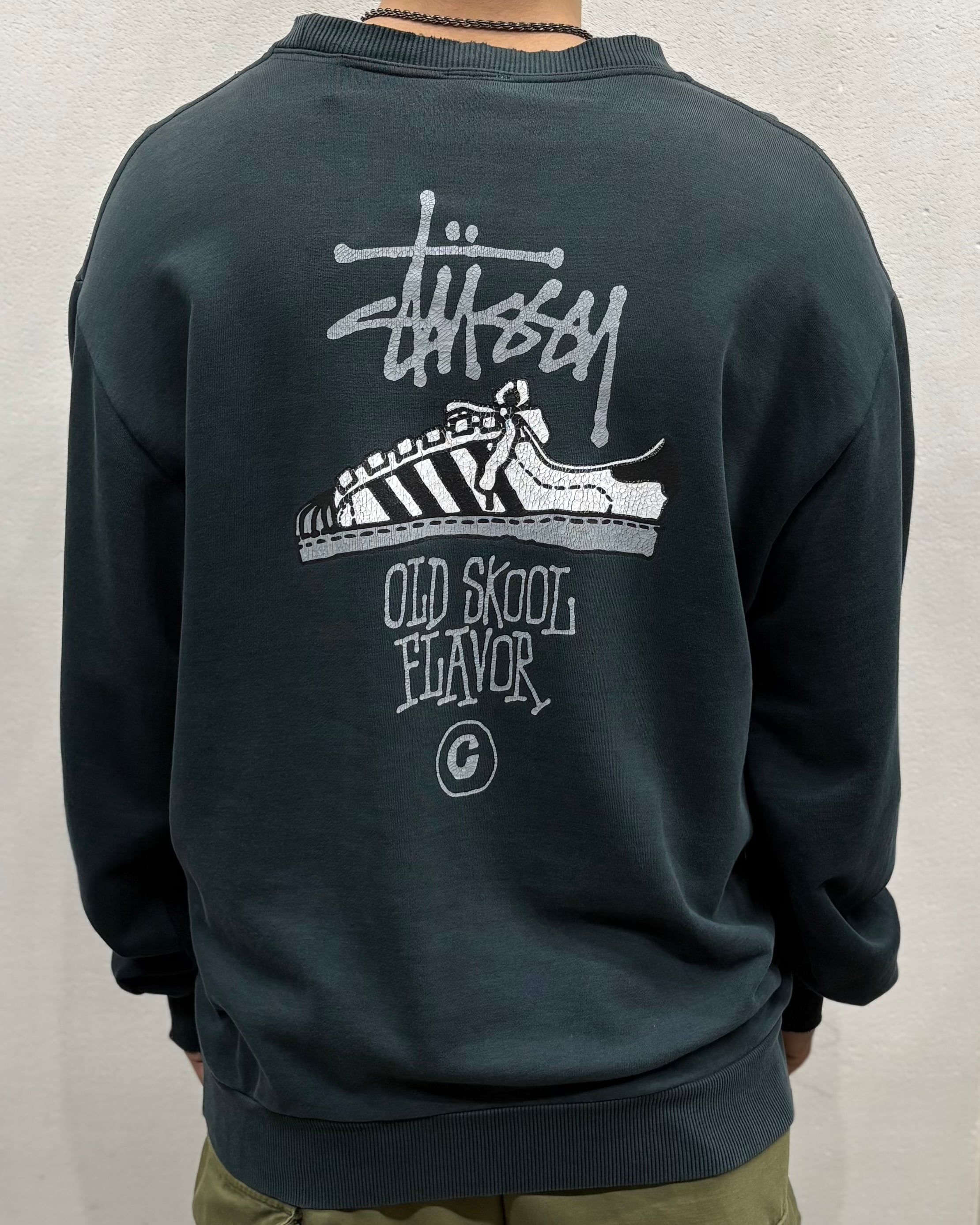 90's~00's old stussy Design Sweat 