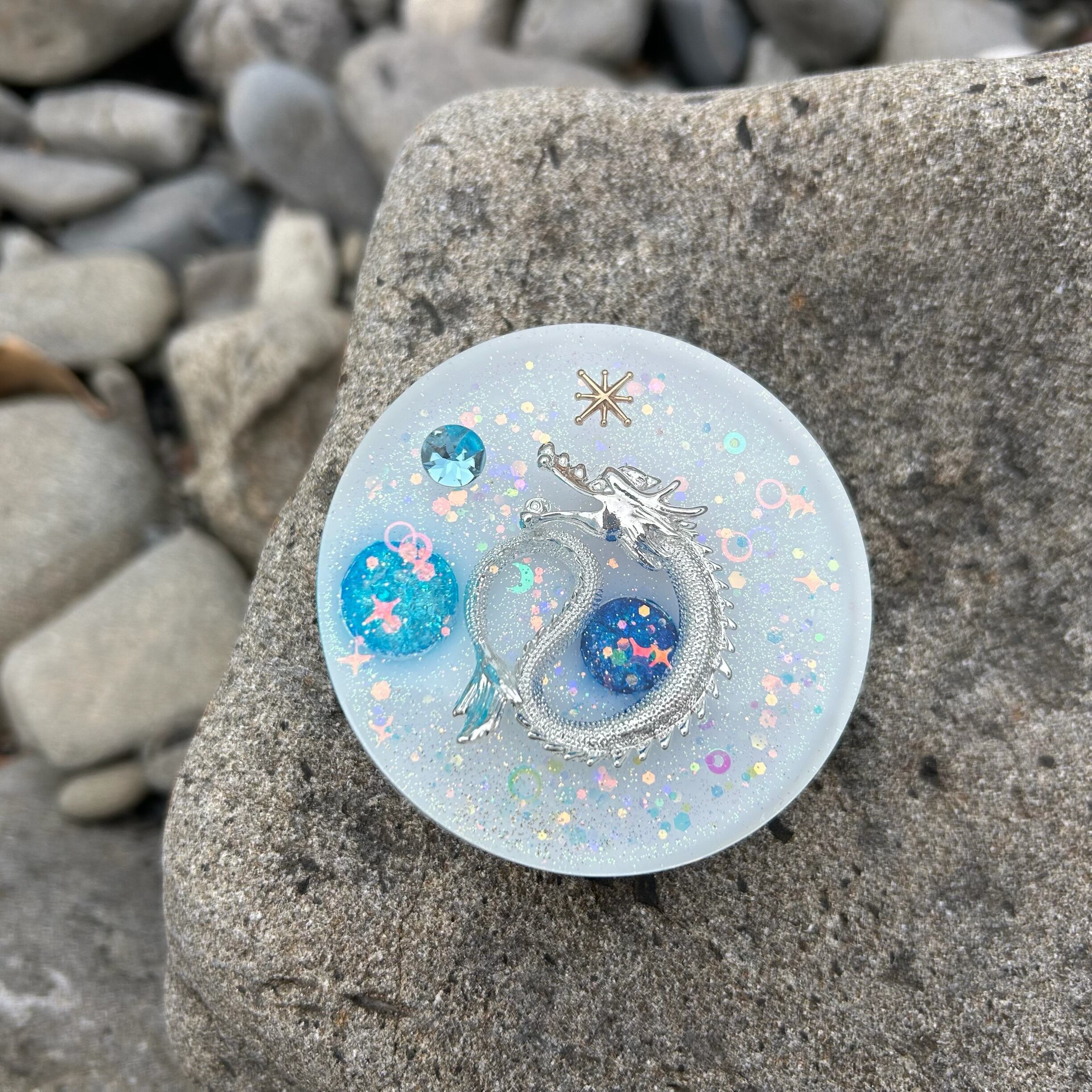 白龍様さまオルゴナイト(円)