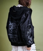 【直営限定ITEM】バックペイントフーディードッキングMA-1 (BLACK) CQ-47059H