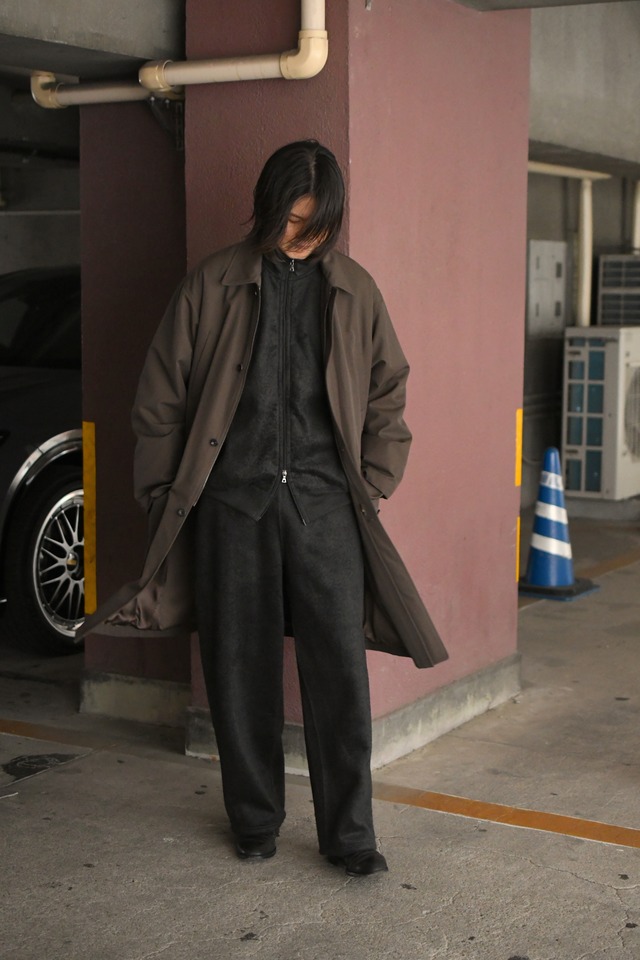 blurhms /  Pe/Silk Fleece Track Jacket (HeatherBlack)