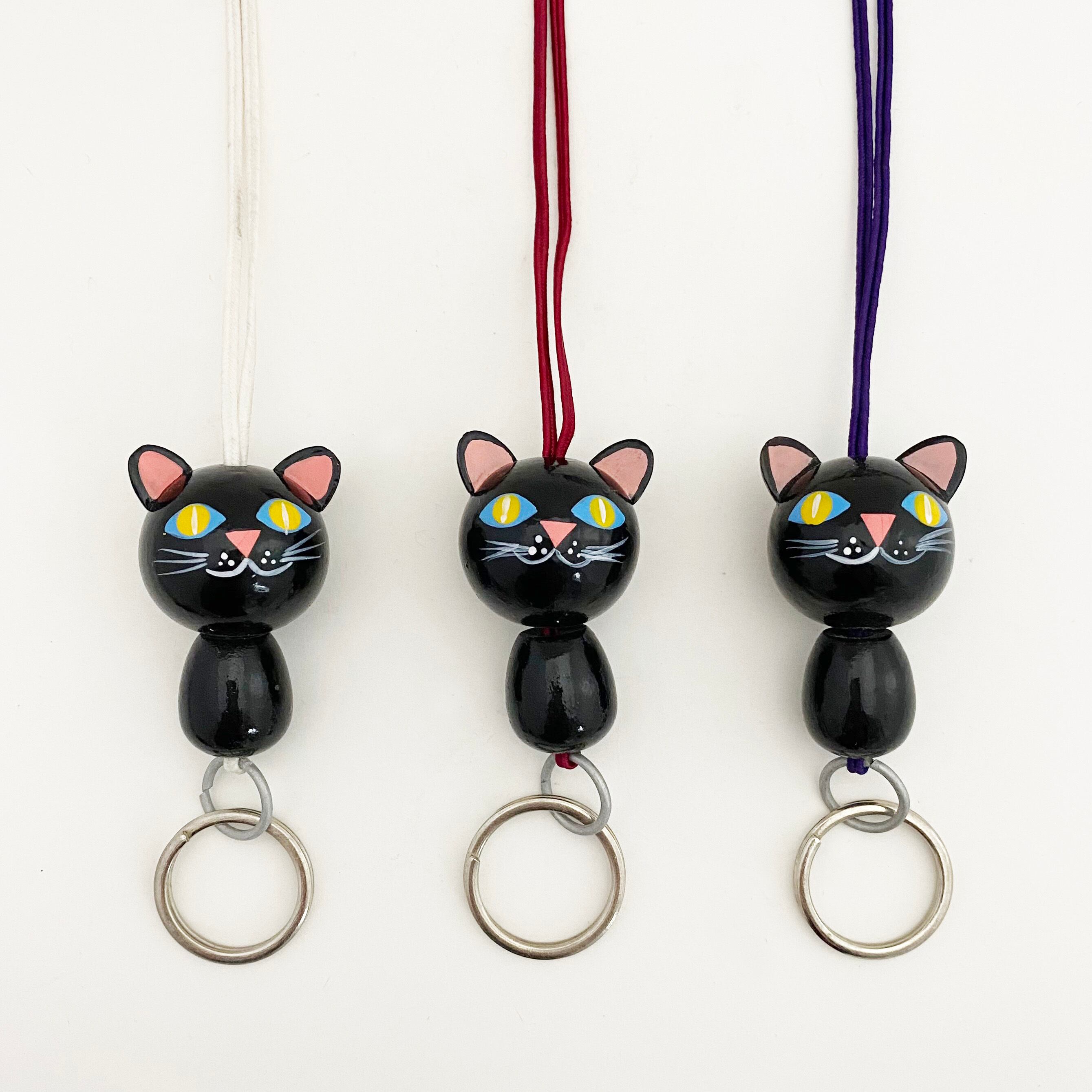 エストニア人形（猫のキーチェーン）