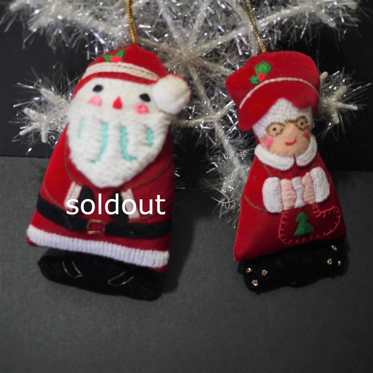 フランス蚤の市ヴィンテージサンタクロースオーナメント 687ad76a21247a9bc76b15db9efd9e