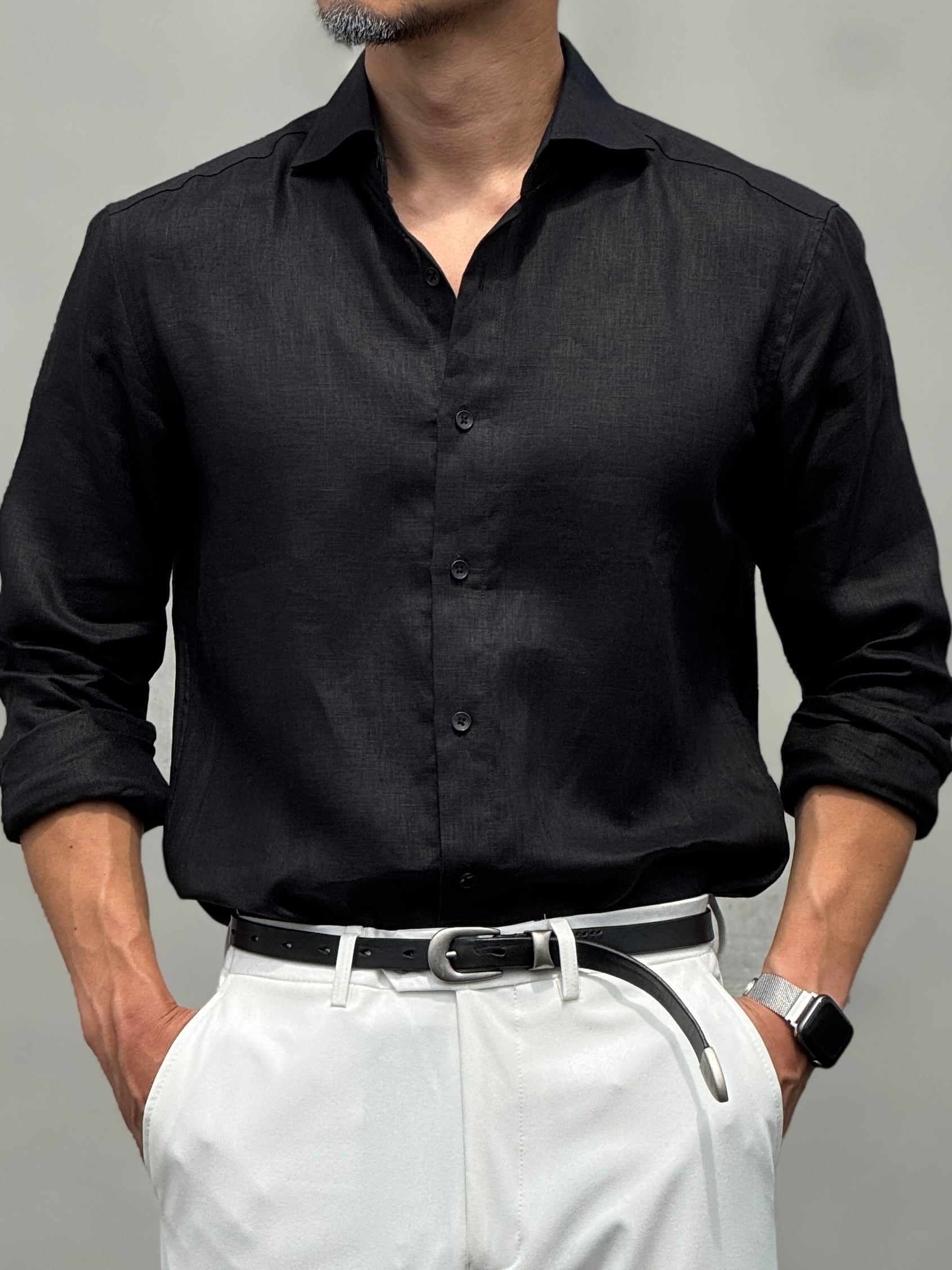 ワイドカラーリネンシャツ【3色展開】 | Wide Range ワイドカラーリネンシャツ【3色展開】 | Wide Range